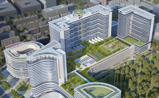 Shenzhen Nanshan Hospital Helipad